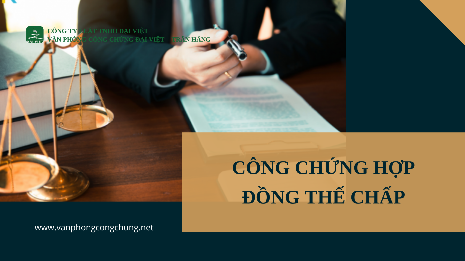 Công chứng hợp đồng Thế chấp