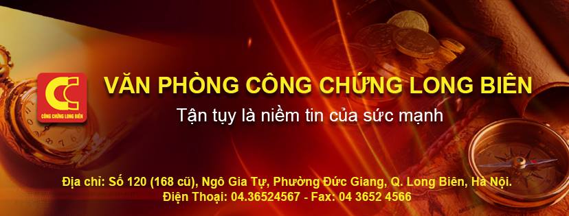 Văn phòng công chứng tại quận Long Biên