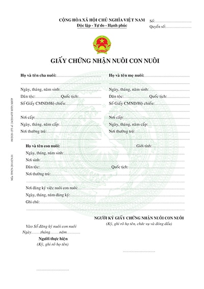 Những điều cần biết về thủ tục công chứng nhận con nuôi