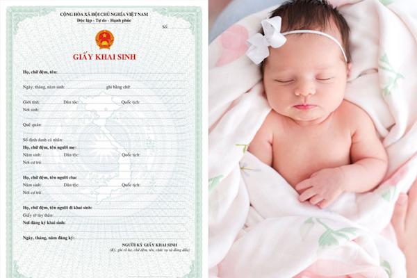 giay khai sinh có thời hạn là bao lâu
