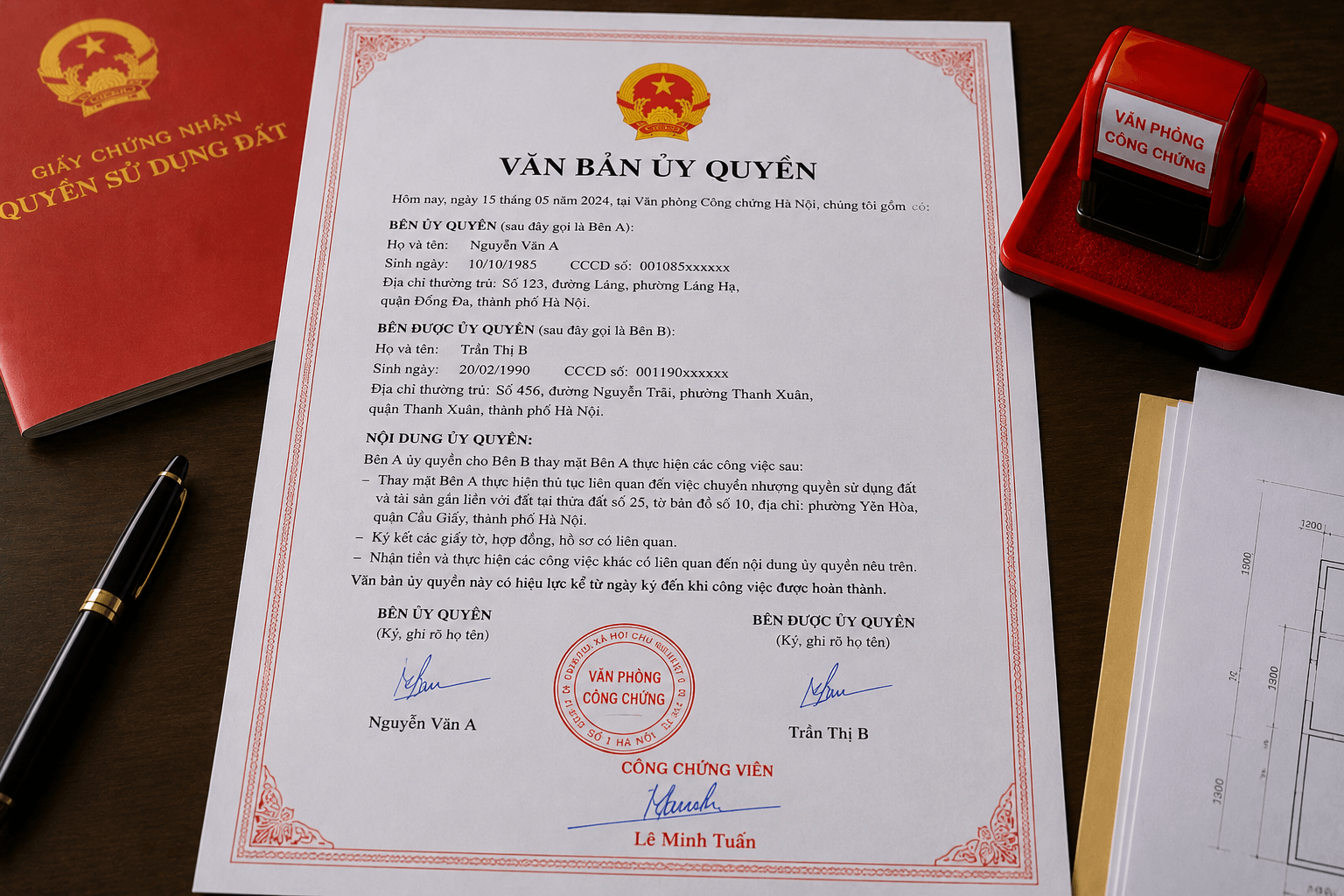 văn bản ủy quyền
