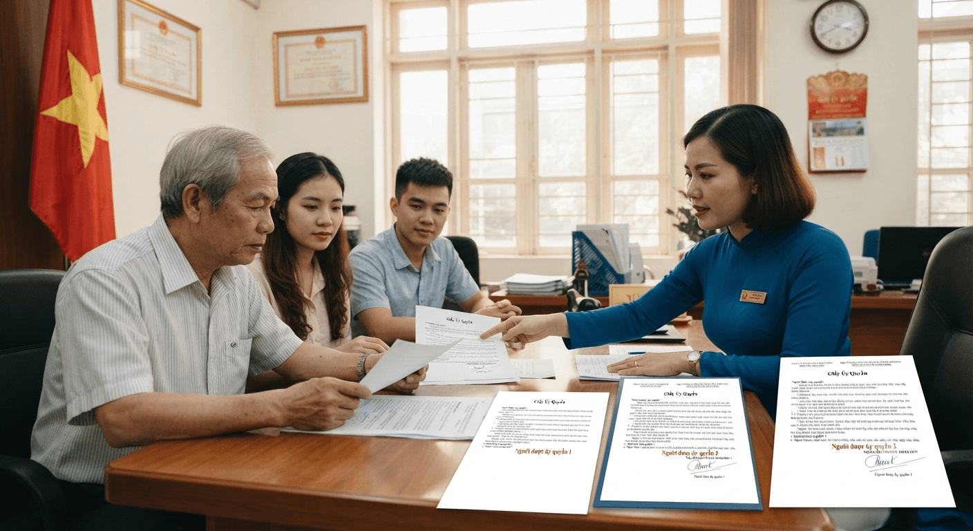 Có thể ủy quyền cho nhiều người thân không