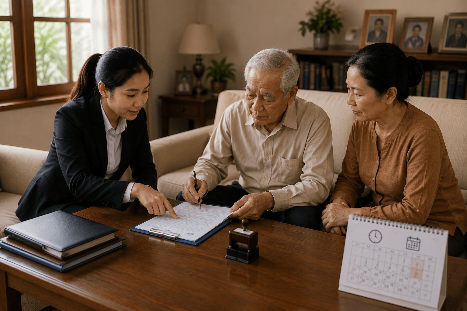 Công chứng di chúc tại nhà mất bao lâu?