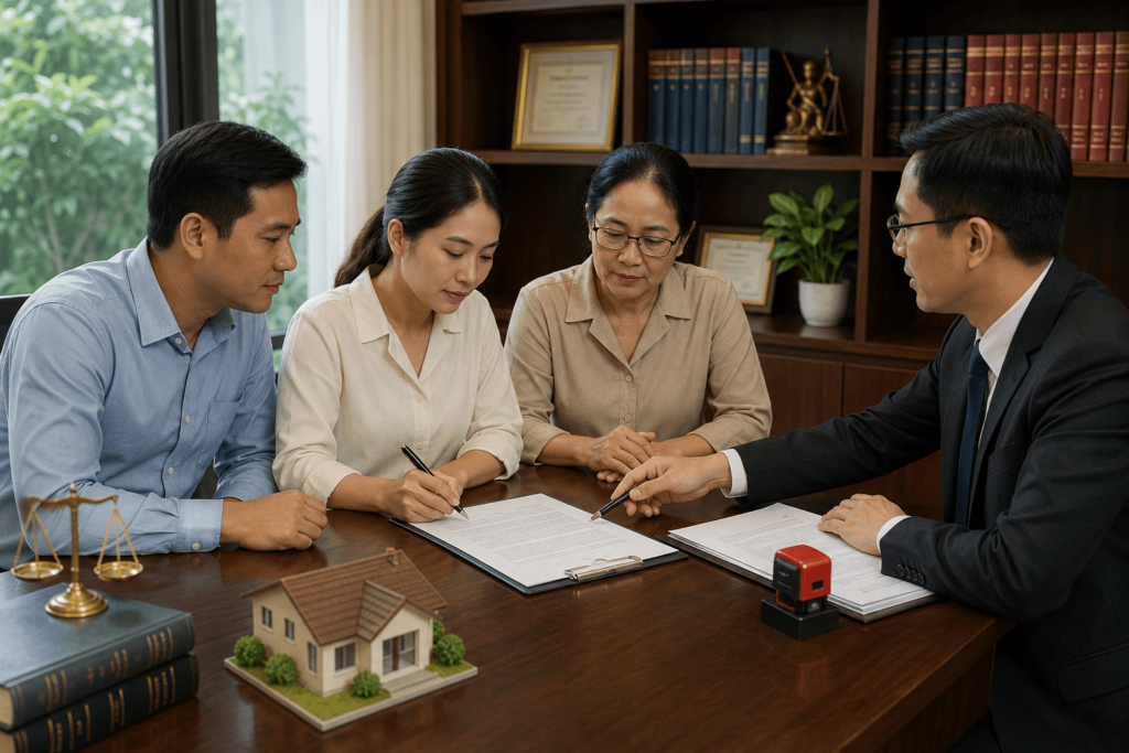 công chứng văn bản thỏa thuận phân chia di sản là gì