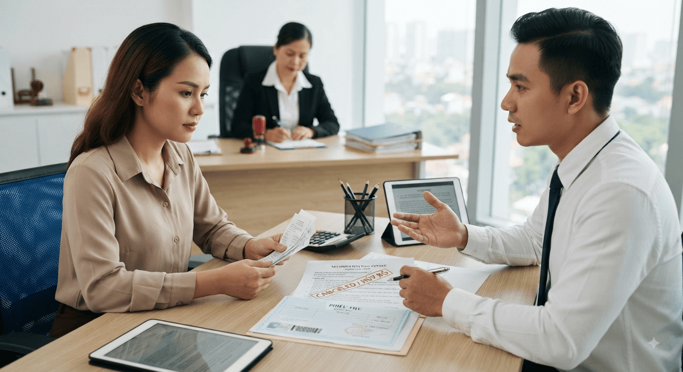 hủy hợp đồng có được hoàn lại tiền không