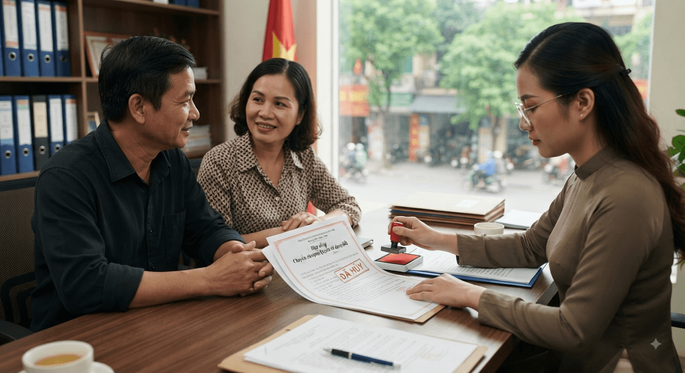 khi nào được huy công chứng nhà đất