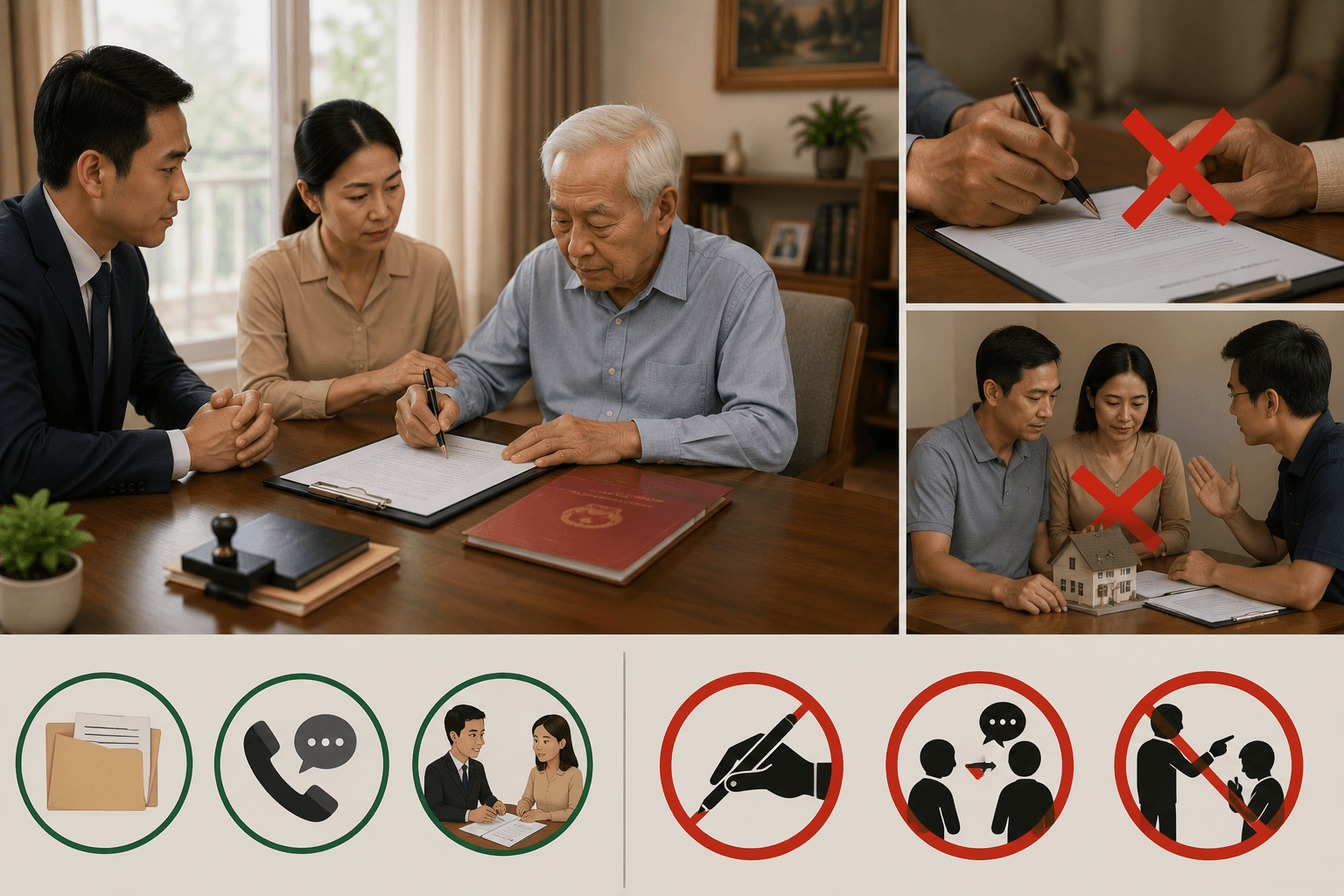 Người thân có được ký thay di chúc không?