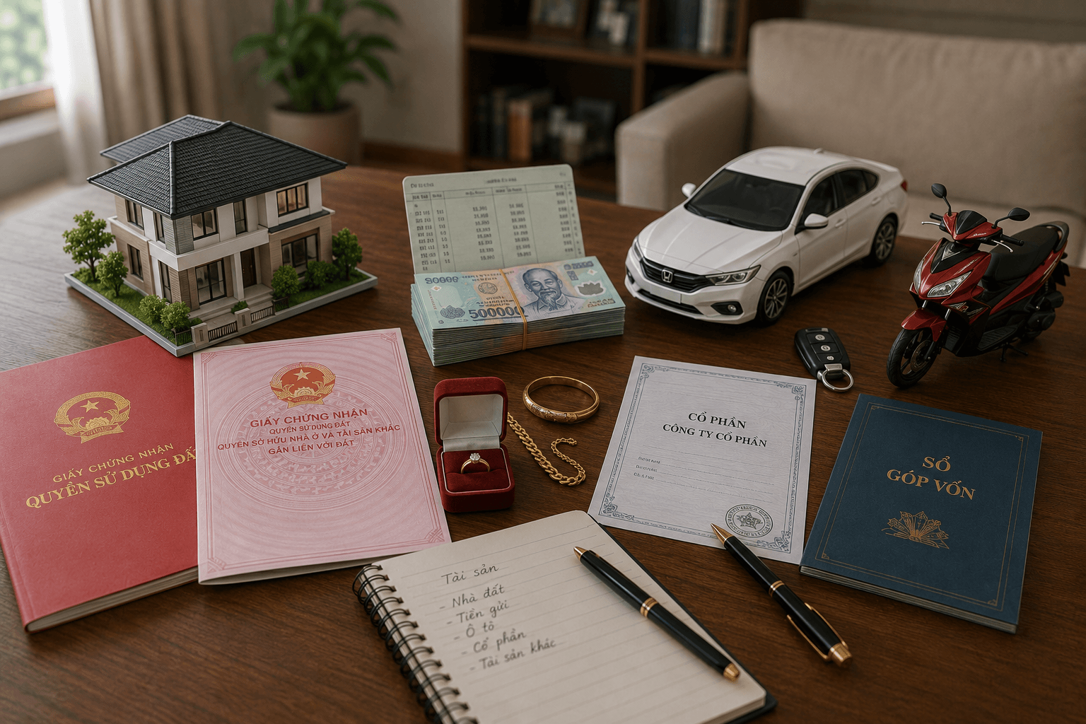 Những tài sản nào có thể đưa vào di chúc?
