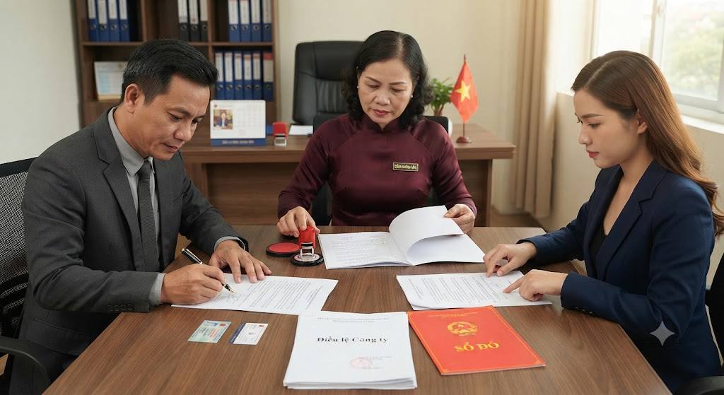 Công chứng hợp đồng của công ty cần đóng dấu không?