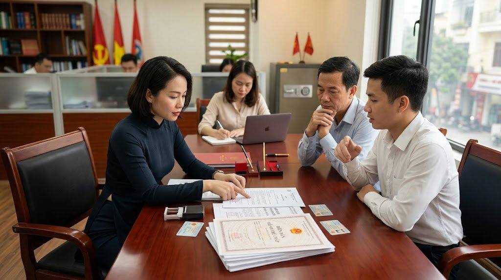 Hồ sơ khi thế chấp thông qua người đại diện