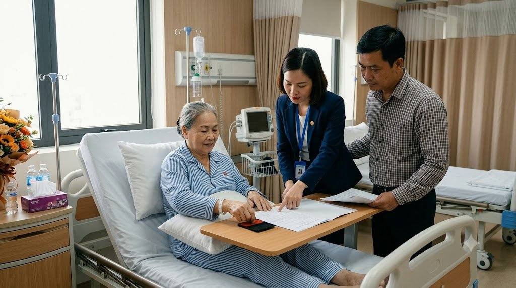 Những lưu ý khi công chứng cho người đang điều trị tại bệnh viện