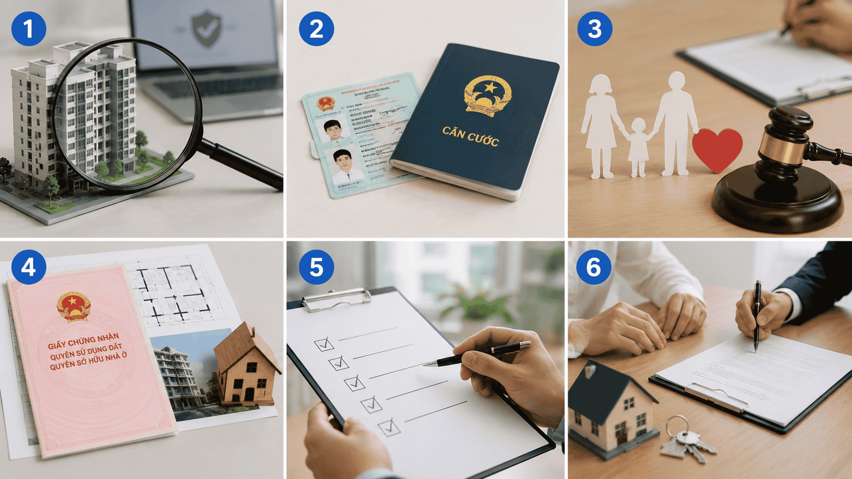 Quy trình chuẩn bị hồ sơ công chứng mua bán nhà chung cư